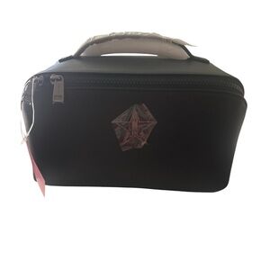JSC Black Rectangle Cosmetic Bag NWT
